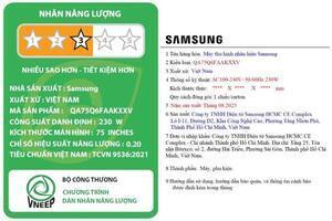 Smart Tivi QLED Samsung 4K 75 inch QA75Q6FA