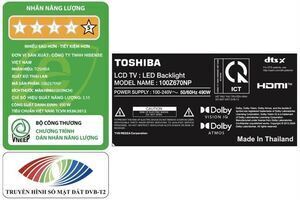 Smart Tivi QLED Toshiba AI 4K 100 inch 100Z670NP