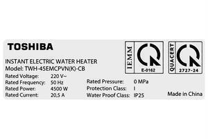 Máy nước nóng trực tiếp Toshiba 4500W TWH-45EMCPVN(K)-CB