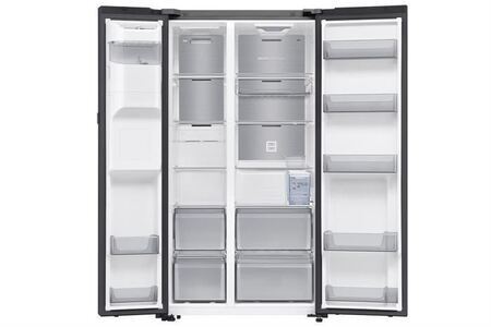 Tủ lạnh Samsung Inverter 615 lít Side By Side AI Home RS90F65D2FSV