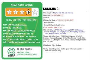 Smart Tivi Crystal UHD Samsung 4K 85 inch UA85U8500F