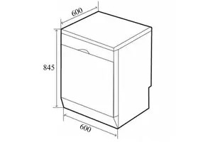 Máy rửa bát Bosch SMS6ZCI16E serie 6, độc lập