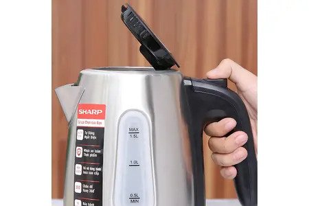 Bình Đun Siêu Tốc Sharp EKJ-15EVS-ST
