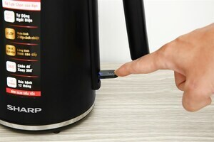 Bình đun siêu tốc Sharp 1 lít EKJ-10DVPS-BK