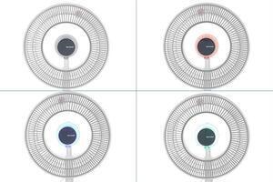 Quạt tuần hoàn Sharp 9 cánh PJ-CD404V-W 24W