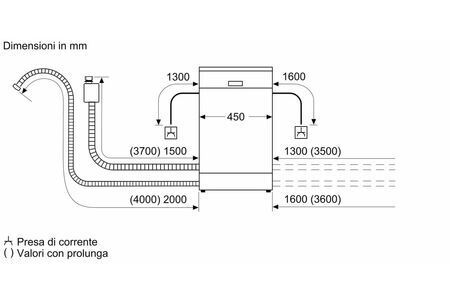Máy rửa bát độc lập Bosch SPS2HKW58E Series 2 - 45cm