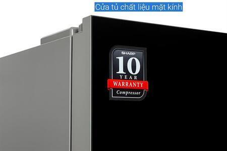 Tủ lạnh Sharp Inverter Multi Door 421 lít SJ-FXP510VG-BK