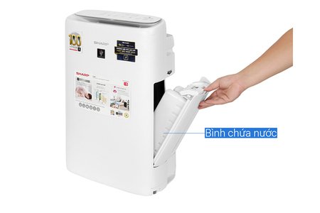 Máy lọc không khí tạo ẩm Sharp KI-N40V-H 29W