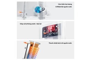 Máy Nước Nóng Trực Tiếp Toshiba TWH-45MCNVN(S)-WB