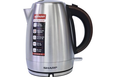 Bình đun siêu tốc Sharp 1.7 lít EKJ-17EVSD-WD
