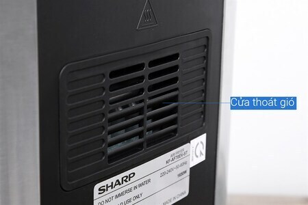 Nồi chiên không dầu Sharp 7 lít KF-AF70EV-ST