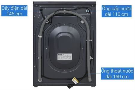Máy giặt Sharp Inverter 9 kg ES-FM90CB-SB