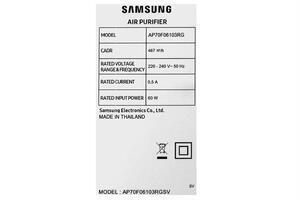 Máy lọc không khí Samsung AP70F06103RGSV 60W