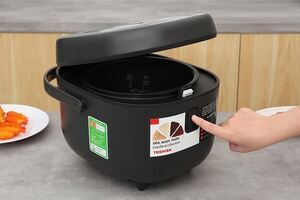 Nồi cơm điện tử Toshiba 1.8 lít RC-18DR4TVN(H) - Xám đậm