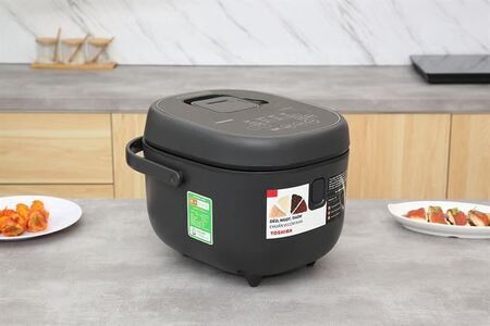 Nồi cơm điện tử Toshiba 1.8 lít RC-18DR4TVN(H) - Xám đậm