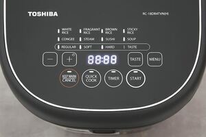 Nồi cơm điện tử Toshiba 1.8 lít RC-18DR4TVN(H) - Xám đậm