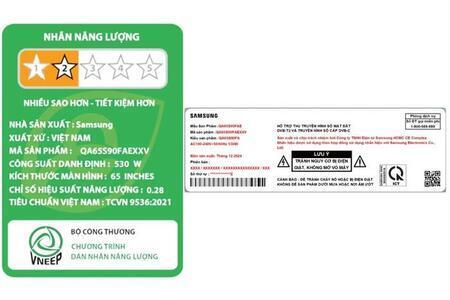 Smart Tivi OLED Samsung AI 4K 65 inch QA65S90F