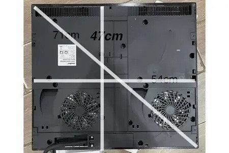 Bếp từ 3 vùng nấu Comfee CIH-74T2AD