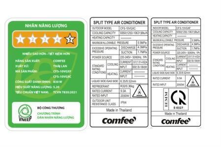 Máy lạnh Comfee Inverter 1 HP CFS-10VGX