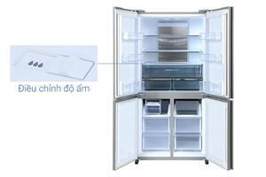 Tủ lạnh Sharp Inverter 572 lít Multi Door SJ-FXP650VG-SL