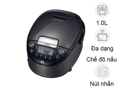 Nồi cơm điện cao tần Tiger 1 lít JPW-G10W-HD