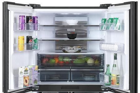 Tủ lạnh Sharp Inverter 525 lít Multi Door SJ-FX610V-MK