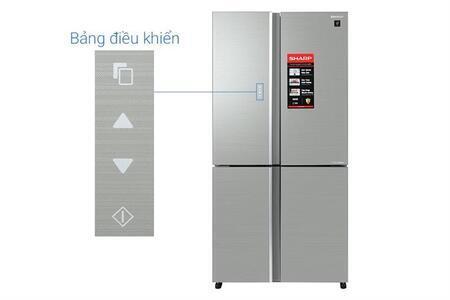 Tủ lạnh Sharp Inverter 572 lít Multi Door SJ-FXP650VG-SL