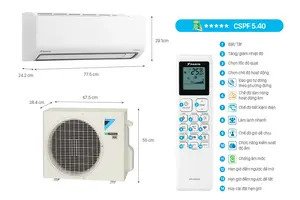 Máy Lạnh Daikin Inverter 1.5HP FTKB35ZVMV- Mẫu 2025