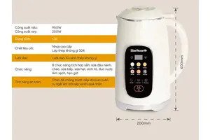 Máy làm sữa hạt đa năng Bluestone SMB-7331 (1.2 lít, 950W)