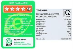 Tủ lạnh Toshiba Inverter 207 lít GR-RT268WE-PMV(68)