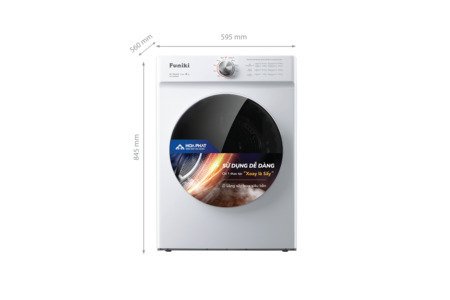 Máy sấy thông hơi Funiki 8kg HD-V680AW
