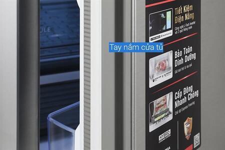 Tủ lạnh Sharp Inverter 572 lít Multi Door SJ-FX650V-SL