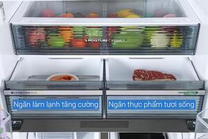 Tủ lạnh Sharp Inverter 525 lít Multi Door SJ-FX610V-MK