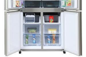 Tủ lạnh Sharp Inverter 525 lít Multi Door SJ-FX610V-SL