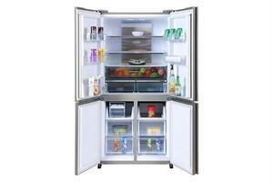 Tủ lạnh Sharp Inverter 572 lít Multi Door SJ-FXP650VG-SL