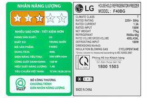 Tủ lạnh LG Inverter 400 lít Multi Door F40BG
