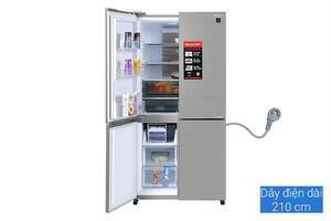 Tủ lạnh Sharp Inverter 572 lít Multi Door SJ-FXP650VG-SL