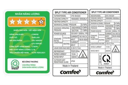 Máy lạnh Comfee Inverter 2 HP CFS-18VGX