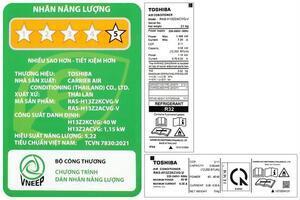Máy lạnh Toshiba Inverter 1.5 HP RAS-H13Z2KCVG-V