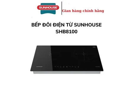 Bếp điện từ đôi Sunhouse SHB8100