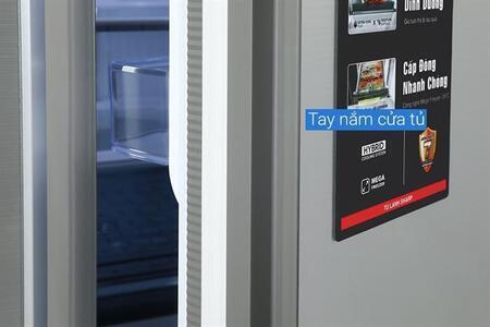 Tủ lạnh Sharp Inverter 572 lít Multi Door SJ-FXP650VG-SL