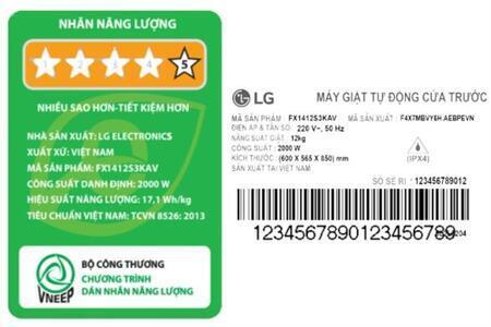 Máy giặt LG AI DD Inverter 12 kg FX1412S3KAV