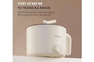 Nồi lẩu điện mini GAABOR GR-N15A đa năng 1,5L 600W