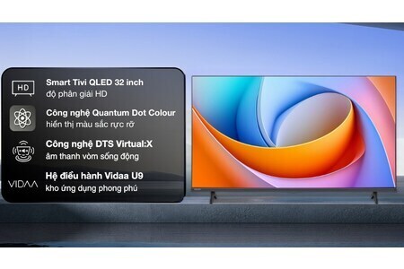 Smart Tivi QLED Hisense HD 32 inch 32Q5S