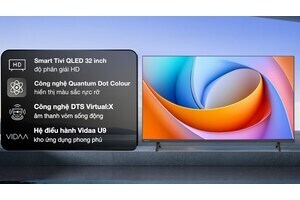 Smart Tivi QLED Hisense HD 32 inch 32Q5S