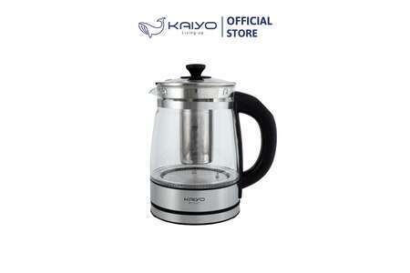 Ấm siêu tốc thủy tinh Kaiyo KEK-0627 (KEK-062) 1,7 lít