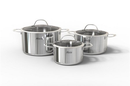 Bộ nồi inox đa lớp Mama SUNHOUSE SHG701