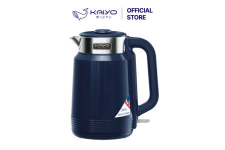 Bình đun siêu tốc Cool Touch Kaiyo KEK-0610 2 lít màu xanh navy