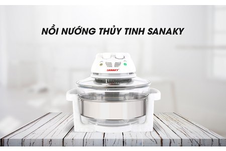 Nồi nướng thủy tinh Sanaky VH-188TD 18 lít