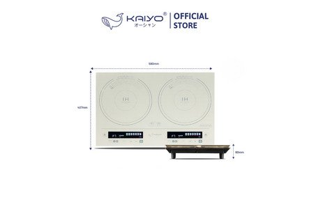 Bếp từ đôi lõi đồng Kaiyo KIH-4076 (KIH-407)
